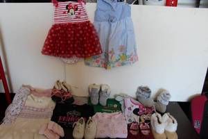 lot 67 image: Baby Girl Clothes 12-18 Months