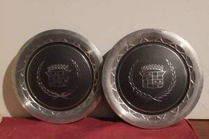 lot 129 image: Vintage Cadillac Hub Covers