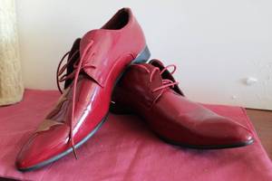 lot 166 image: Mens size 13 dress shoes