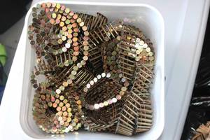 lot 167 image: Tube of nails