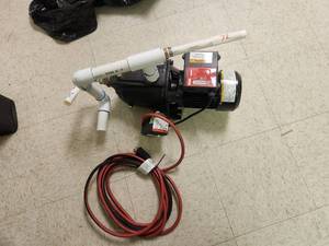 lot 72 image: UtiliTech 12Hp shallow well jet pump