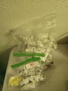 lot 92 image: Selection of 12 inch pvc fittings
