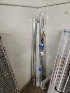 lot 127 image: Rolls of highly reflective film