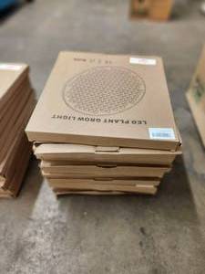 lot 149 image: Mrhua R 50W LED grow light panel - in boxes