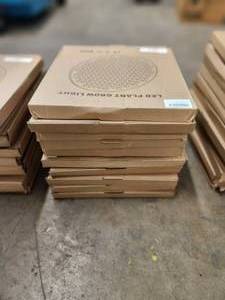 lot 150 image: Mrhua R 50W LED grow light panel - in boxes