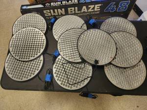 lot 38 image: Mrhua R 50W LED grow light panel -