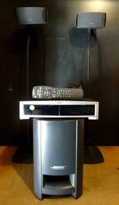 lot 1 image: BIG $ LOT - Bose Model AV3-2-1 Media Center PS 3-2-1 Powered Speaker System with Remote - WORKS GREAT