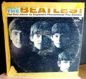 lot 4 image: Vintage The Beatles Meet the Beatles 12 LP Record Vinyl Album 1964 - THE ONE THAT STARTED IT ALL $$$$