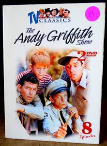 lot 19 image: TV CLASSICS THE ANDY GRIFFITH SHOW DVD COLLECTION W8 EPISODES