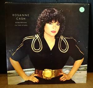 lot 42 image: VINTAGE 1982 ROSANNE CASH Somewhere in the Stars Album  CBS Records $$