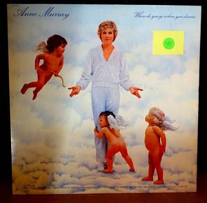 lot 45 image: VINTAGE TOP COVER - ANNE MURRAY Where Do You Go When You Dream 1981 VINYL LP