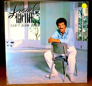 lot 62 image: VINTAGE LIONEL RICHIE, Cant Slow Down, Motown Records 1983 $$