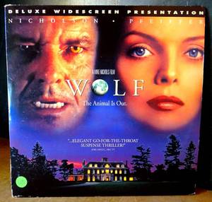 lot 63 image: LASER DISK - Wolf - Laser Disc - Jack Nicholson - Michelle Pfeiffer - Widescreen (1995)