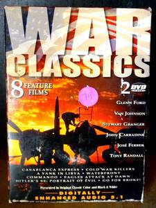 lot 79 image: WAR CLASSICS DVD COLLECTION OF 8 FULL FEATURED WAR MOVIES