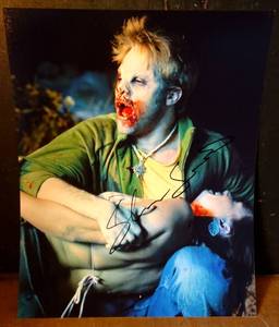 lot 93 image: AUTHENTIC AUTOGRAPH - 8 X 10 HAND SIGNED BY ACTOR, SHAUN SIPOS WITH SCENE FROM THE LOST BOYS, THE TRIBE wCOA