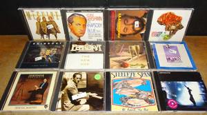 lot 105 image: ONE DOZEN MUSIC CDs FEATURING TOP CLASSIC STYLES OF MUSICAL GENIUS