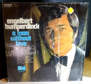 lot 107 image: VINTAGE ORIGINAL Engelbert Humperdinck LP A Man Without Love (1968) $$