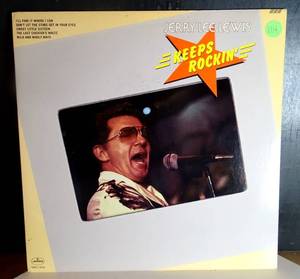 lot 114 image: VINTAGE ORIGINAL - Jerry Lee Lewis Keeps Rockin (1978) Mercury SRM-1-5010 Vinyl LP $$