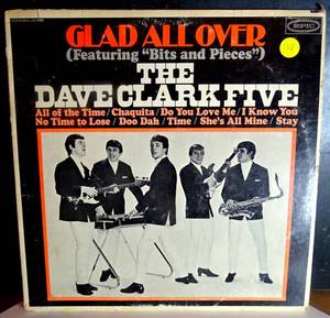 lot 119 image: VINTAGE ORIGINAL - THE DAVE CLARK FIVE - Glad All Over - LP EPIC LN 24093 Mono - 1964 - Pop Rock