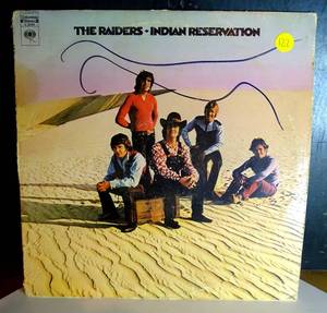 lot 122 image: VINTAGE ORIGINAL - The Raiders Indian Reservation 1971 Pressing LP - COLUMBIA RECORDS
