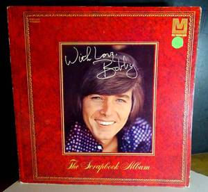 lot 126 image: VINTAGE ORIGINAL - Bobby Sherman With Love, Bobby - The Scrapbook Album LP (1970)