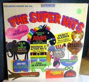 lot 138 image: VINTAGE ORIGINAL - The Super Hits Vinyl LP Record Atlantic Group (1967)