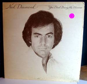 lot 139 image: VINTAGE ORIGINAL - Neil Diamond 1978 You Dont Bring Me Flowers Vinyl LP