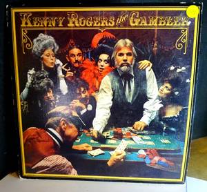 lot 143 image: VINTAGE ORIGINAL - KENNY ROGERS THE GAMBLER, ORIGINAL 1978 VINYL LP, UNITED ARTISTS