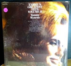 lot 163 image: VINTAGE ORIGINAL - Tammy Wynette  Greatest Hits Vol. 2 LP Vinyl Record Album (1971) EPIC RECORDS