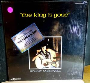 lot 178 image: VINTAGE ORIGINAL - Ronnie McDowell  The King Is Gone - Scorpion Records (1977)