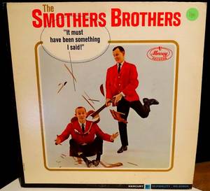 lot 189 image: VINTAGE COMEDY CLASSIC - Smothers Brothers It Must Have Been Something I Said 1964 Comedy LP
