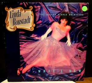 lot 192 image: VINTAGE ORIGINAL - LINDA RONSTADT With NELSON RIDDLE Whats New (1983) ASYLUM