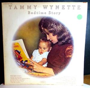 lot 195 image: VINTAGE ORIGINAL - Tammy Wynette Bedtime Story Vinyl record LP 1972 Epic