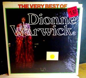 lot 206 image: VINTAGE ORIGINAL - DIONNE WARWICK The Very Best of Dionne Warwick 1974 Vinyl LP