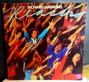 lot 223 image: VINTAGE ORIGINAL - Richard Simmons Reach LP Vinyl Record Elektra 1982 Asylum