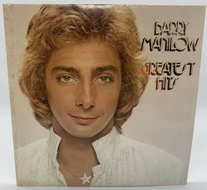 lot 61 image: Vintage Barry Manilow Greatest Hits 33 RPM Vinyl LP 2 Record Set 1978. 19 Songs