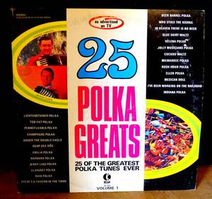 lot 149 image: EVERY PARTY NEEDS ONE - VINTAGE 25 POLKA GREATS VINYL LP (1964)