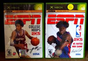 lot 260 image: LOT OF 2 - XBOX 360 ESPN BASKETBALL GAMES