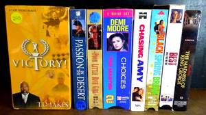 lot 293 image: LARGE ASSORTMENT OF VHS TAPES AS SHOWN - BOTH OPEN & SEALED NEW
