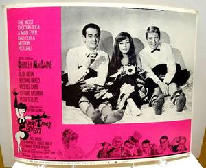 lot 384 image: STAR STUDDED VINTAGE MOVIE LOBBY CARD - WOMAN TIMES SEVEN (1967) STARRING SHIRLEY MCCLAIN, ALAN ARKIN, PETER SELLERS & MORE