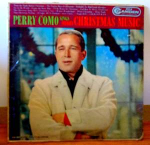 lot 409 image: PERRY COMO Sings Merry Christmas Music LP Album Vinyl 1961