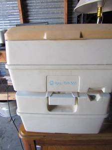 lot 158 image: Porta potty 565 camping or rv toilet