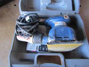 lot 160 image: RYOBI Sander in case works