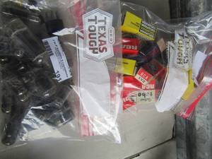 lot 191 image: Bag of unboxed electron tubes, bag of boxes GE and sylvania electron tubes more then 20