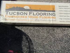 lot 22 image: Tucson flooring Hickory design, 385--  32.81 sf in box NIB