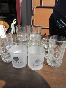 lot 42 image: Taken  on the rocks drinking glasses and more