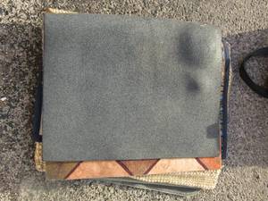 lot 80 image: lot of door matt rugs, bathroom rugs