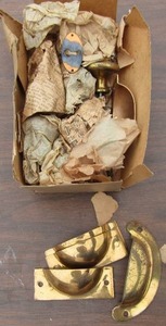 lot 131 image: Vintage door lock covers new