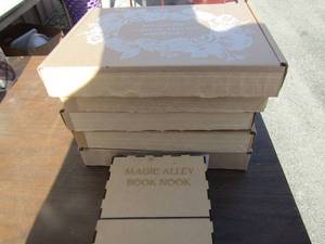 lot 144 image: New Magic Alley Book Nook, also Scarlett Lime Planner Societys qty 5 new