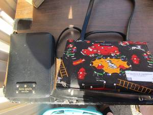 lot 3 image: Kate Spade Planner, Kate Spade small womens hand bag with handles Bran new, Fire station designs